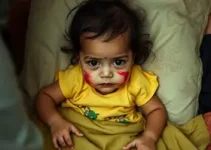 menina de 3 anos encontrada com ferimentos